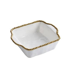 St. Landry Square Baking Dish-Gold